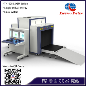Çin Büyük Kargo ve Bavul Güvenlik Taraması için OEM Yeni X-Ray Bagaj Tarayıcı ZA10080A