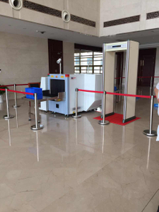 Havaalanı Çift Görünümlü Kabin Güvenliği X-Ray Tarama Makinesi